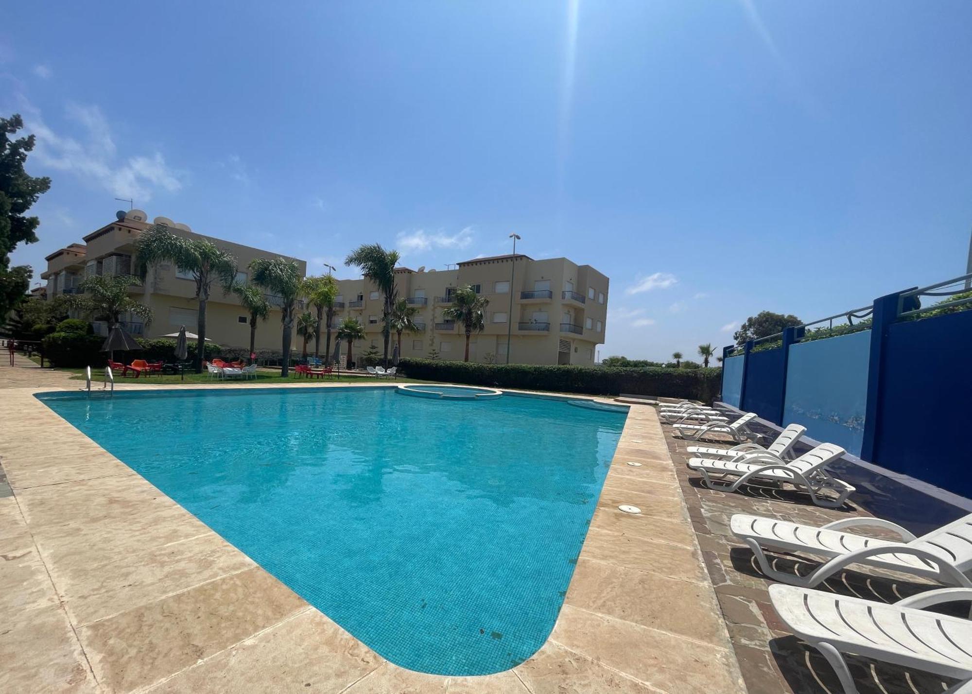 Appartement Meuble Residence Fermee Avec Piscine سيدي رحال المظهر الخارجي الصورة